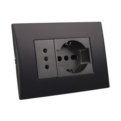 Pulsador PVC Parada De Emerg Con Reten 1/4 Vuelta 22mm 1nc 10a