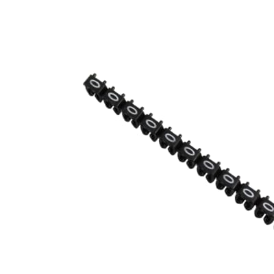 Marca Cable Negro Nº 0  (1,5-2,5 Mm2) Tira 30u