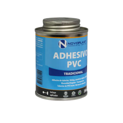 Adhesivo PVC Tradicional 240CC Novoplast3