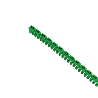 Marca Cable Verde Nº 5 (1,5-2,5 Mm2) Tira 30u1