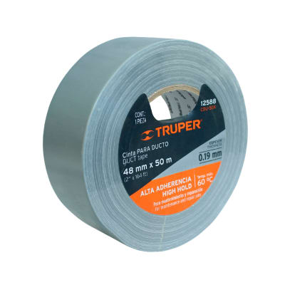 Cinta Para Ducto 48mm X 50 mts x 0.19mm Truper1