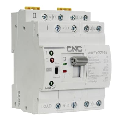 Switch Transferencia Automática A Riel 4P 63A YCQR-63/4P CNC