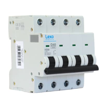 Interruptor Automático KBM 4X40A D 15KA LEXO