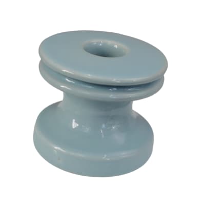 Aislador carrete Porcelana Grande 79x76mm 25V Lexo
