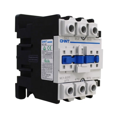 Contactor 50A AC3 3P+1NA+1NC 22kw Bobina 220vac Nc1 Chint