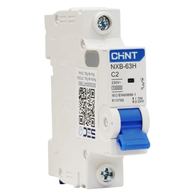 Interruptor Automatico 1x2a 10ka Curva (C) Nxb-63h Chint1