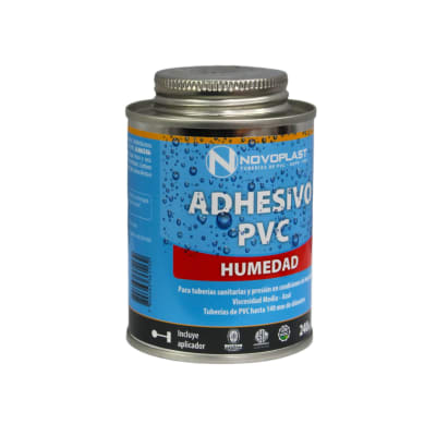Adhesivo PVC Humedad 240CC Novoplast