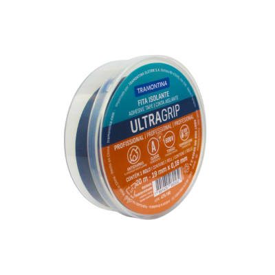 Cinta Aislante Profesional 19mmx0.18mmx20mts 600V Tramontina