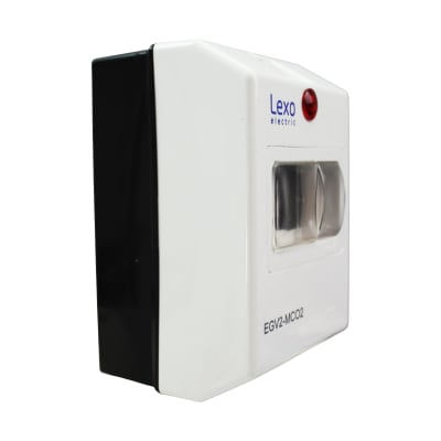 Caja Para Guardamotor Con Membrana Y Luz Piloto Lexo1