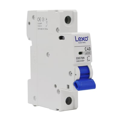 Automático 1x40A 6kA Curva C 240V/415V EBS7BN Lexo