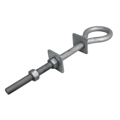 Perno Ojo 5/8x9 Pulgadas Con Tuerca Lexo1