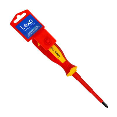 Atornillador Aislado Corto Cruz Ph2x100mm 1000v Lexo1