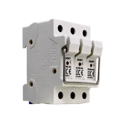 Portafusible 3p 32a 400v 10x38mm Con Led Chint1