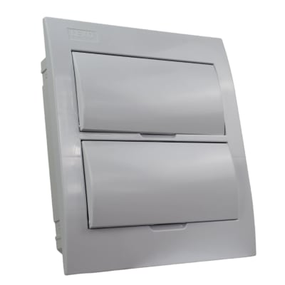 Tablero Embutido L/H Tapa Blanca 24 Circuitos Lexo1