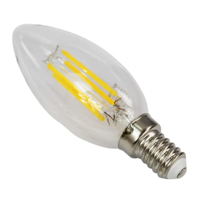 Ampolleta Filamento LED Vela 4W 2700K E14 400LM