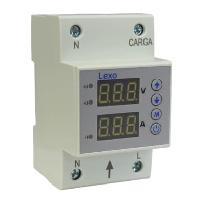 Rele Protector de Voltaje y Corriente RM-M 220VAC 1NO 63A1