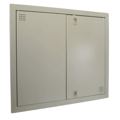Caja Pau Embutida 500x600x80  IK10 IP22 RAL7035 Stanford1