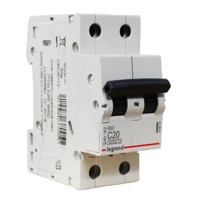Automático 2x20A 6kA Curva C 230/400V Rx3 Legrand