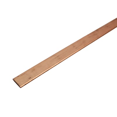Pletina De Cobre Desnudo 05x30 Mm (400a) 1 Metro
