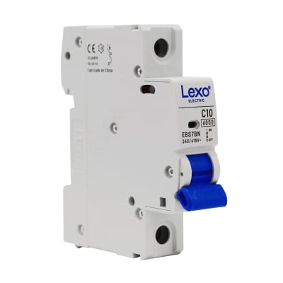 Automático 1x10A 6kA Curva C 240V/415V EBS7BN Lexo