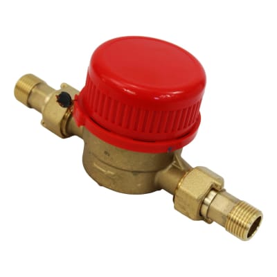 Medidor De Agua Caliente Conexion 1/2