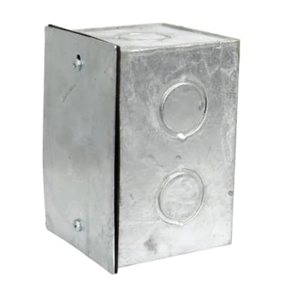 Caja Galva. en Caliente A-01 100X65X65 Pre-Picada Tapa y Emp