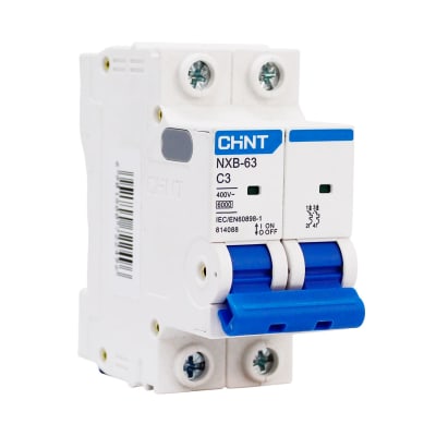 Automático 2x3A 6kA Curva C 230/400V NXB-63 Chint