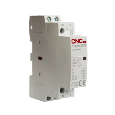 Contactor Modular 1P 25A Bobina 220v 1NO+1NC YCCH6 CNC