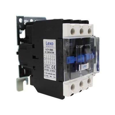 Contactor D6511M7 65A 1NO+1NC IP20 Lexo