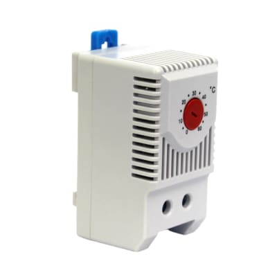 Termostato Para Calefactor KTO 10A 220V 1NC Riel Din