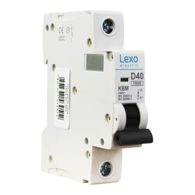 Interruptor Automatico KBM 1x40a Curva D 15ka Lexo