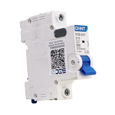 Interruptor Automático MCB 1P 20A Curva D 10kA Chint1