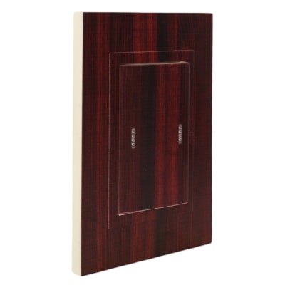 Interruptor 9/24 Teclon Zen Concept Madera A1 Kalop KT41603