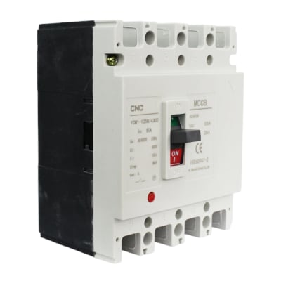Interruptor Caja Moldeada YCM-125 80A 50kA 4P CNC