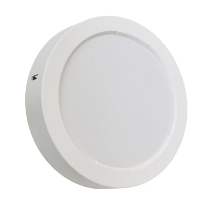 Panel Led Pvc Redondo S/P 12W 3 Colores Regulables Logic