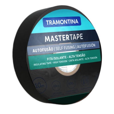 Cinta De Goma Autufundente 19mm X 0.76mm X 10mts 600v 90° Tramontina1