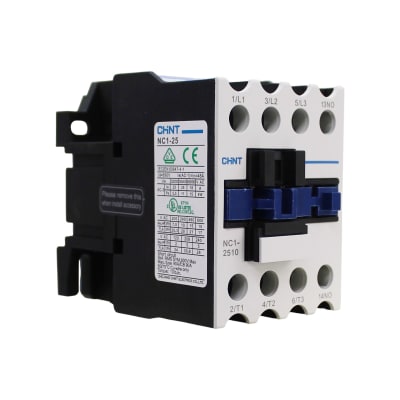 Contactor 25A AC3 3P+1NA 11kw Bobina 220vac Nc1 Chint