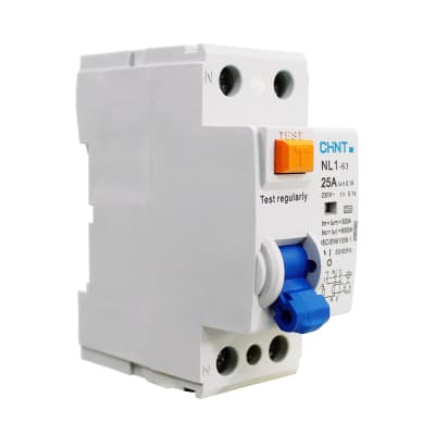 Interruptor Diferencial 2X25A 100mA Clase A Hpi (NL1-A) Chint