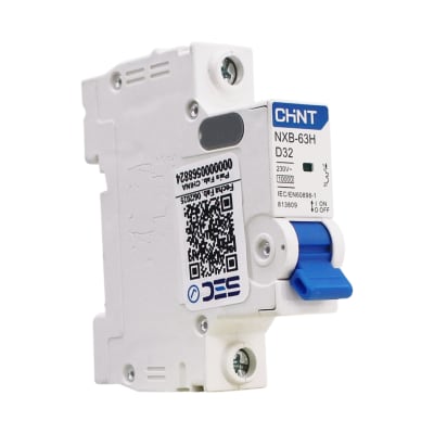 Interruptor Automático MCB 1P 32A Curva D 10kA Chint