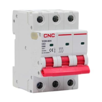 Interruptor Automático 3x63A Curva C 10kA Cnc