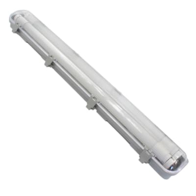 Equipo Estanco Led 2x9w 60cm T8 Con Tubo Incluido 6000k Drl