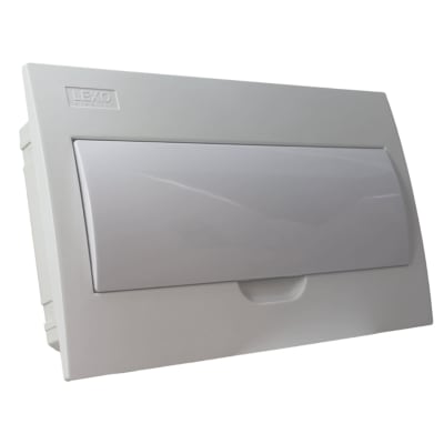 Tablero Embutido L/H Tapa Blanca 18 Circuitos Lexo1