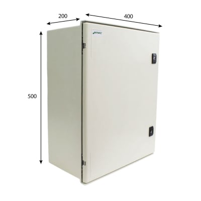 Gabinete de Poliester con Fibra de Vidrio 500x400x200mm MEC
