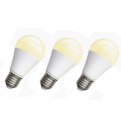 Ampolleta Led A55 Premium Economy 9w E27 Pack 3und Logic