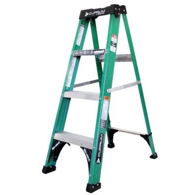 Escalera Tijera Fibra de Vidrio 3 Pel 1.25M 175KG Cuprum1
