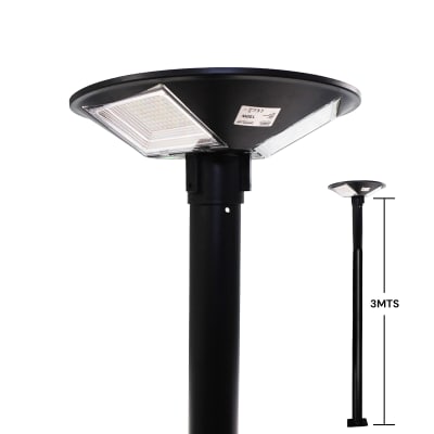 Kit Pagoda Solar S07 150W + Poste Metalico Armable1