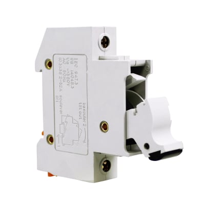 Porta Fusible Unipolar 10 X 38 mm. 380V Máximo 32A. SAIME1
