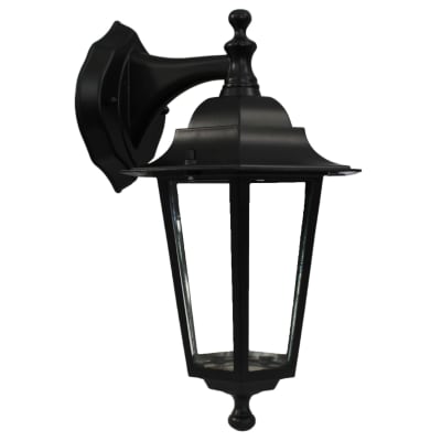 Farol Exterior 6 Caras E27 60W Negro Stanford ZY-2026BK