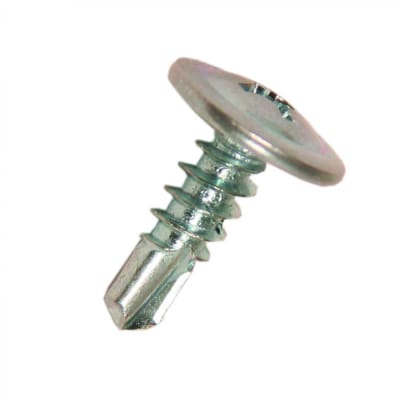 Tornillo c/lenteja punta broca 8x3/4 caja 100 un