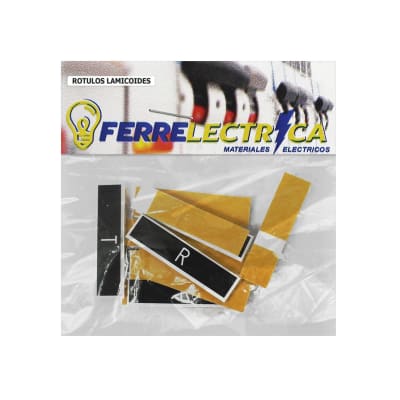 Rotulo Lamicoide Adhesivo (Rst) 10x40 (X5 C/U)
